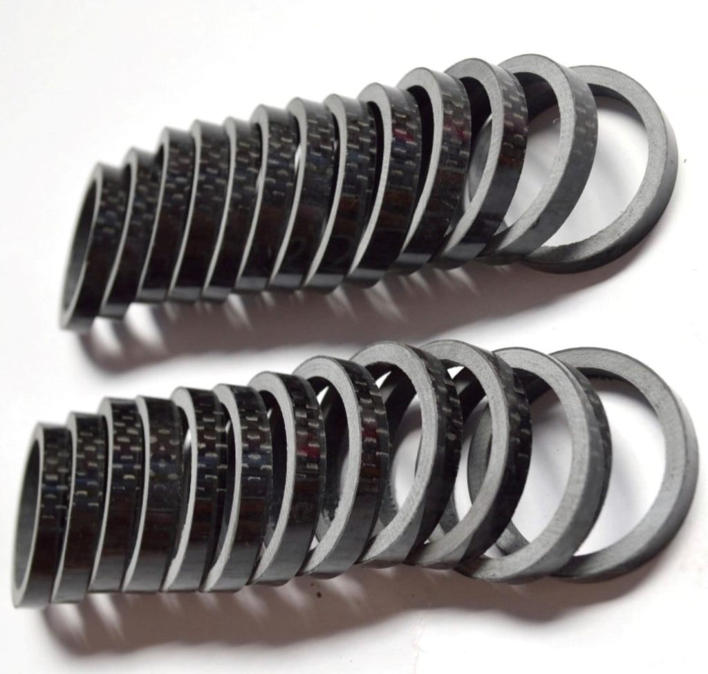 Kit de Espaciadores, separadores de carbono - BlackBike.es